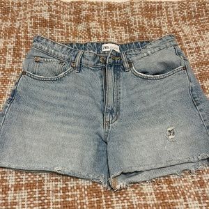 ZARA jean shorts